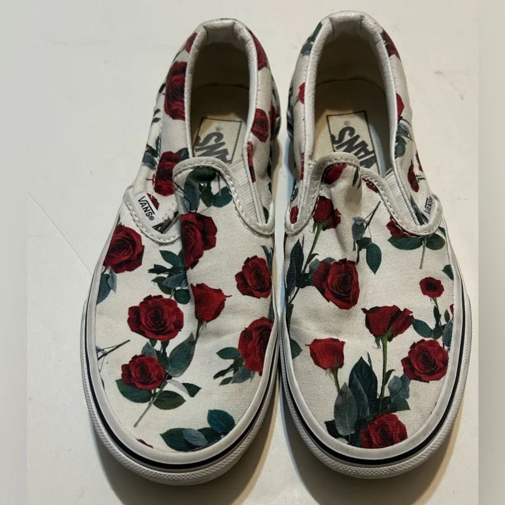 Vans Floral Slip-On Sneakers